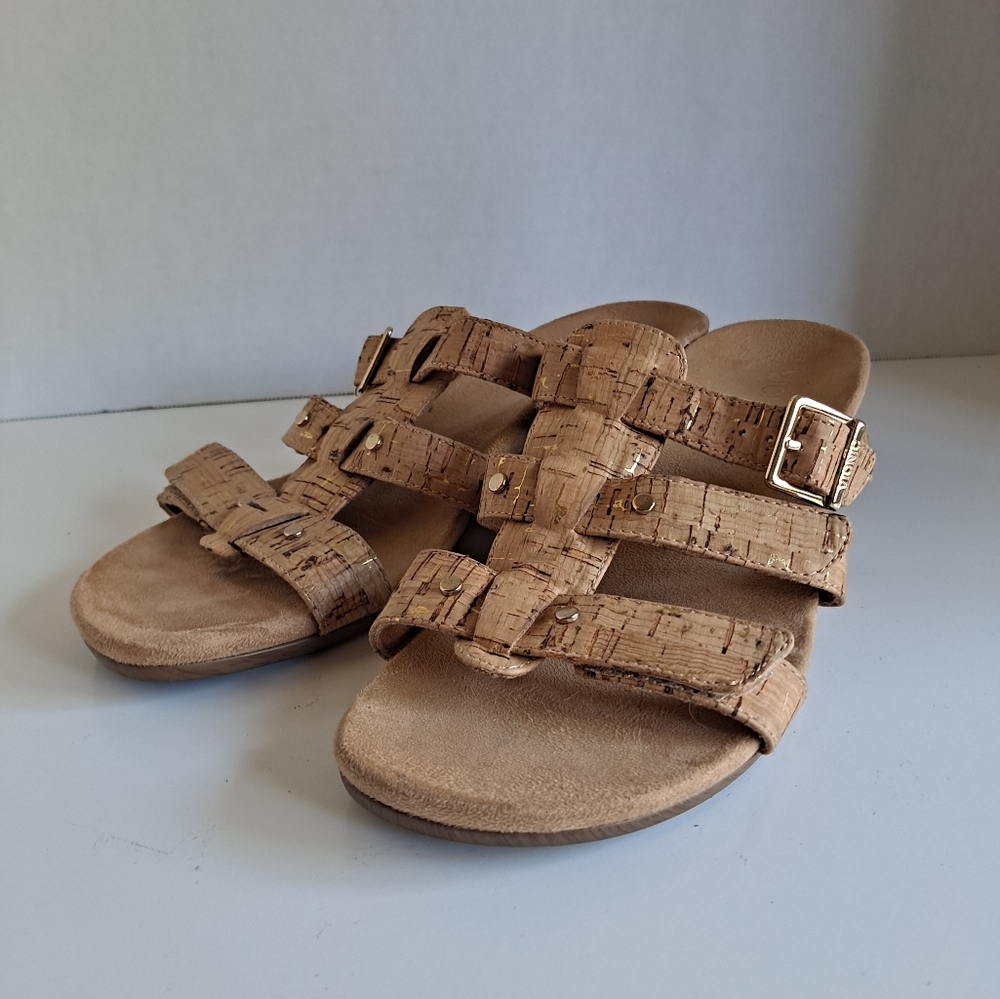 Vionic Park Radia Cork Sandal Size 10